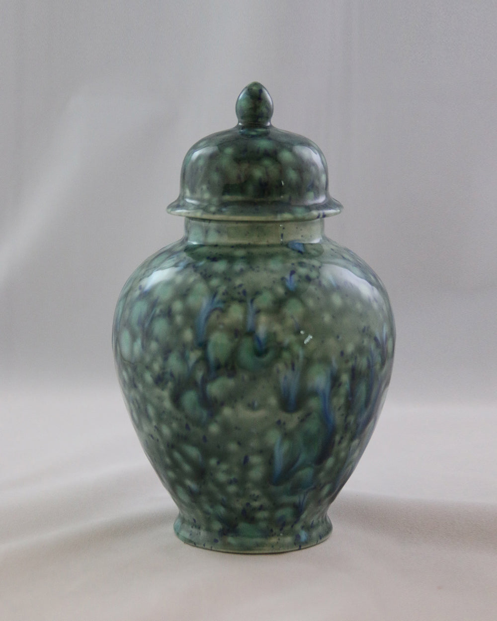 Hancrafted Ceramic Urn - Azure - Medium
