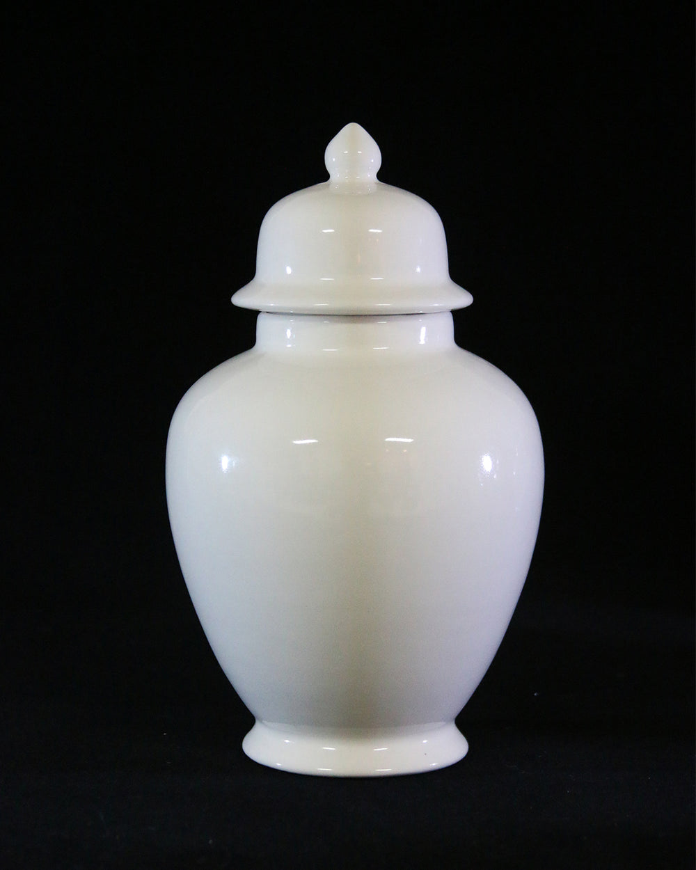 Hancrafted Ceramic Urn - Ivory - Large