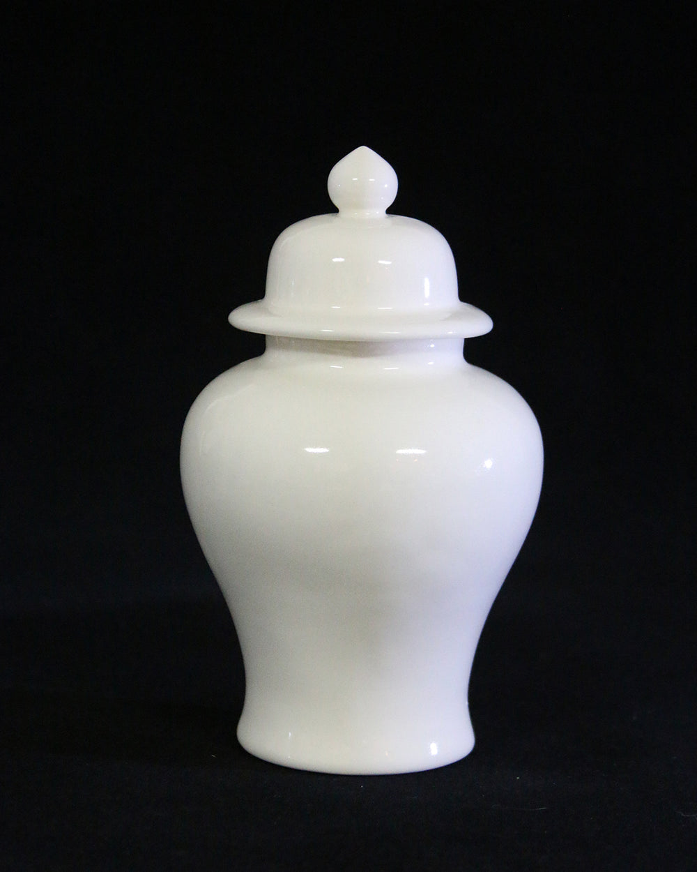 Hancrafted Ceramic Urn - Ivory - Small