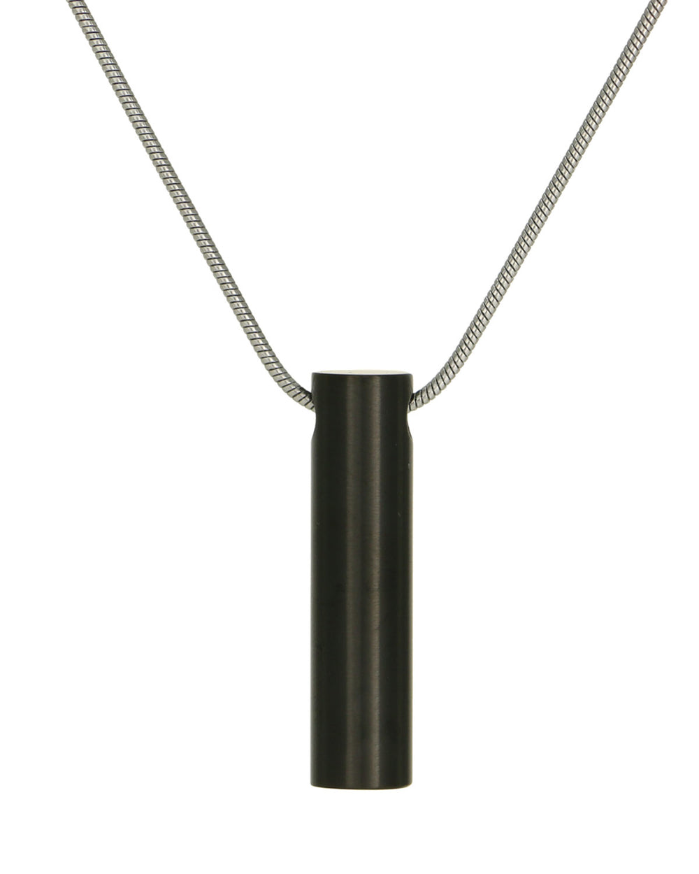 Cylinder Jewelry Pendant - Onyx