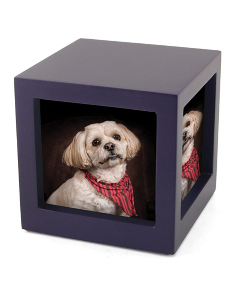 MDF Photo Cube Urns – Richland Pet Cremation & Memorials